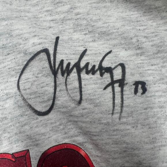 Vintage‎ 90s Chicago Bulls Salem Sportswear Single Stitch T-Shirt XL USA - Picture 5 of 10